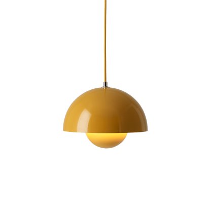 Flowerpot VP1 Pendant Lamp, Mustard