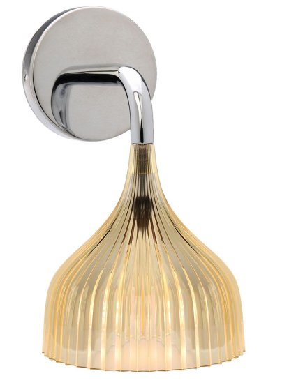 É, Wall lamp, Transparent, Yellow