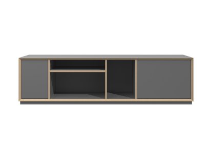 Vertiko Wide, Version 2, CPL anthracite, With base