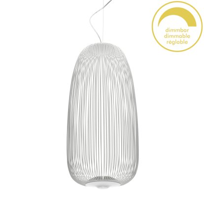 Spokes, Ø32,5 cm, White, Dimmable