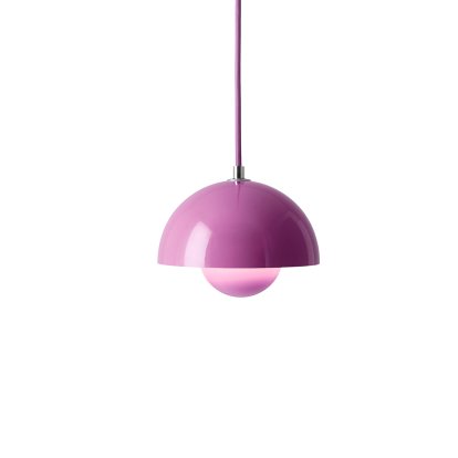 Flowerpot VP10 Pendant Lamp, Tangy pink