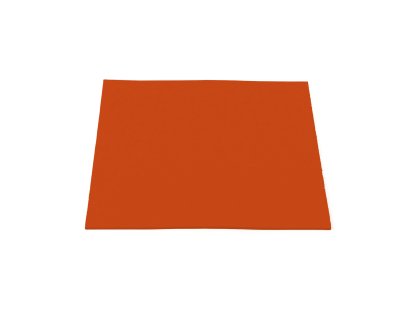 Felt Coasters for USM Haller Shelf, 50 x 50 cm, Without upholstery, Orange