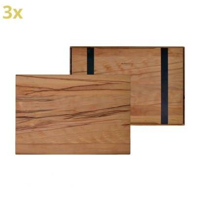 Wooden Overlay for USM Haller Shelves, size XL, 50 cm x 35 cm, Heartwood beech