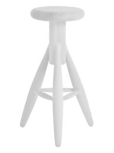 Rocket Stool, Oak white varnish