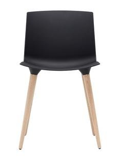 TAC Chair, Black (mat), White pigmented oak