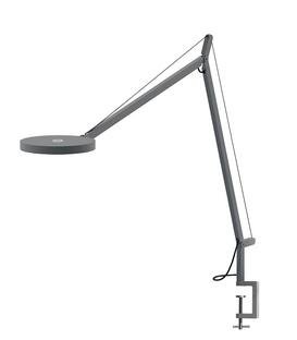 Demetra Tavolo LED, Anthracite grey, Table clamp