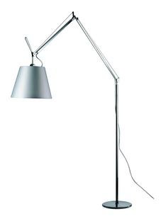 Tolomeo Mega Terra LED, Satin grey, 36 cm