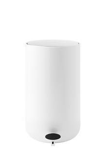 Pedal Bin, 11 L (H 46 cm, Ø 27 cm), White