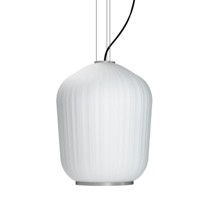 Plissée Pendant Light, Aluminium