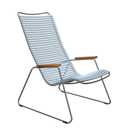 Click Lounge Chair, Dusty light blue
