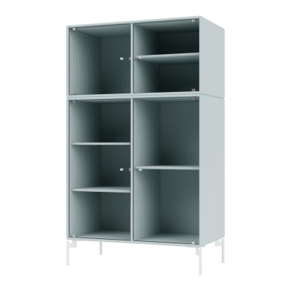 Ripple III Display Cabinet, Flint