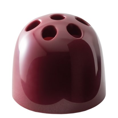 Dedalino Pen Holder, Ruby red