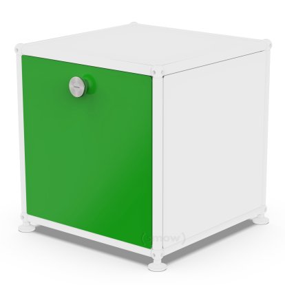 USM Haller Drop-down Door for USM Haller Shelves, 35 cm x 35 cm, USM green