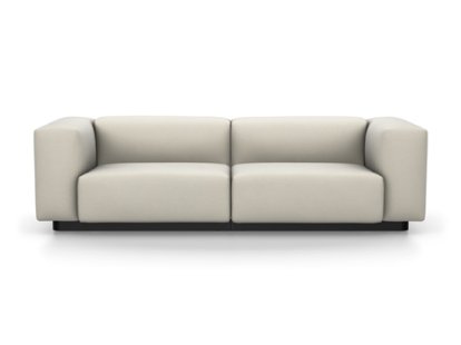 Soft Modular Sofa, Laser warmgrey/ivory, Without Ottoman