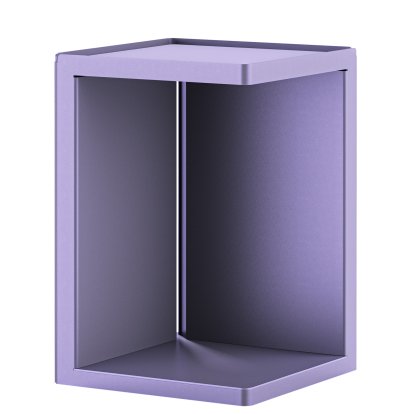 Ambito Side Table, Blackberry, Without plate