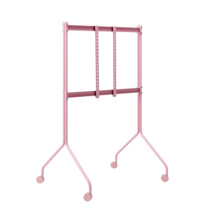 Moon Rollin TV stand, Tall, Bubble gum