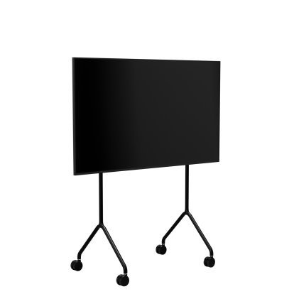 Moon Rollin' TV Stand, Light, Charcoal