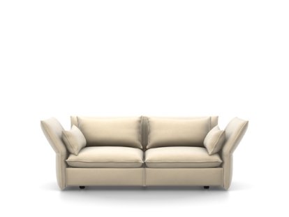 Mariposa Sofa, 2,5-Seater (H80,5 x W171 x D101,5 cm), Laser ivory