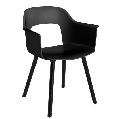 Layout 221 Armchair, Black