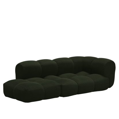 Sander Sofa Design 5, Right armrest, Hug Me - Moss green 032