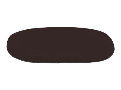 Seat Pad for Panton Chair, With upholstery, Chocolate