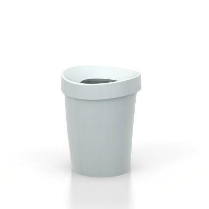 Happy Bin, S (H 29,5 x Ø 23,5 cm), Sky grey