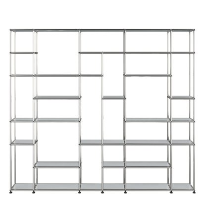 USM Haller Living Room Shelf XXL, USM matte silver