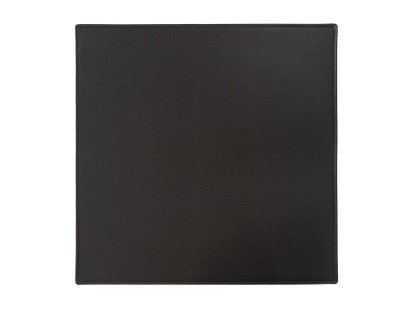 Leather Overlay for USM Haller, On top, 50 x 50 cm, Graphite black