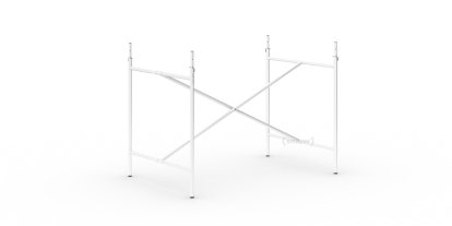 Eiermann 2 Table Frame , White, Vertical,  centred, 100 x 66 cm, With extension (height 72-85 cm)