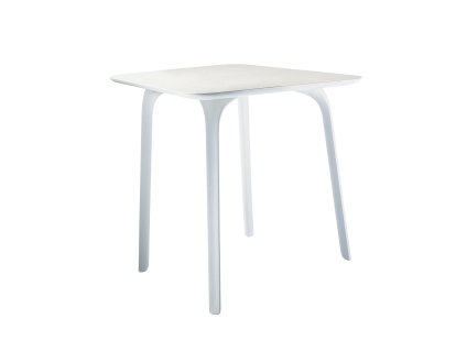 First Table Outdoor, 79 x 79 cm, White