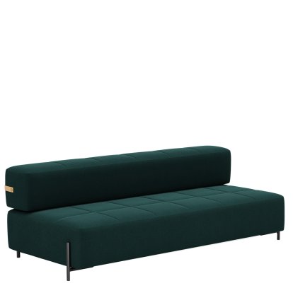 Daybe Sofa Bed, Without armrest, Autumn 971 - dark green