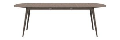 PLAYdinner Lamé, Smoked oak, L 180-230 cm