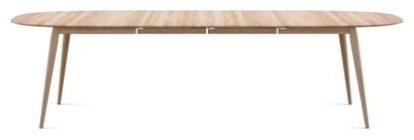 PLAYdinner Lamé, White oiled oak, L 180-280 cm