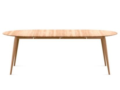 PLAYdinner Round, Oiled oak, L 120-220 cm, Oiled oak