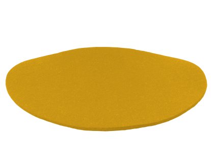 Seat Pad for Series 7, Without upholstery, Saffron