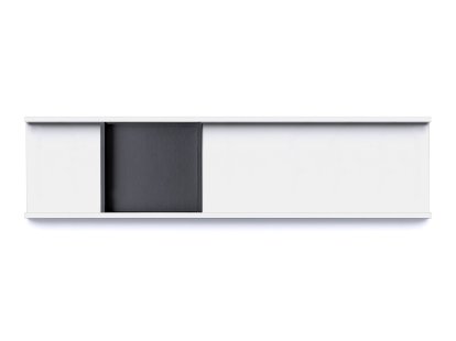 Tray Meterware, Deep (5 cm), signal white, Deep (4,5 cm), deep black