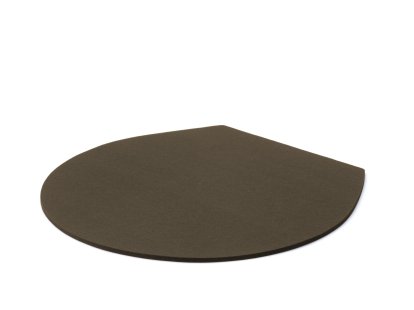 Seat Pad for Ant Chair, Without upholstery, Slate green