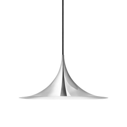 Semi Pendant Light, Ø 60 cm, Chrome