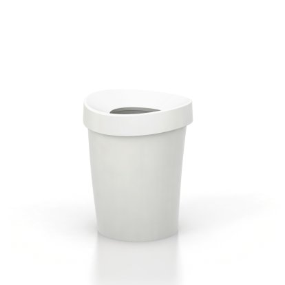 Happy Bin, S (H 29,5 x Ø 23,5 cm), White