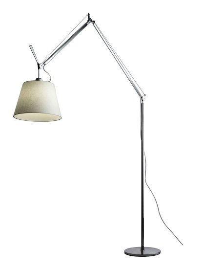 Tolomeo Mega Terra LED, Pergament nature, 42 cm