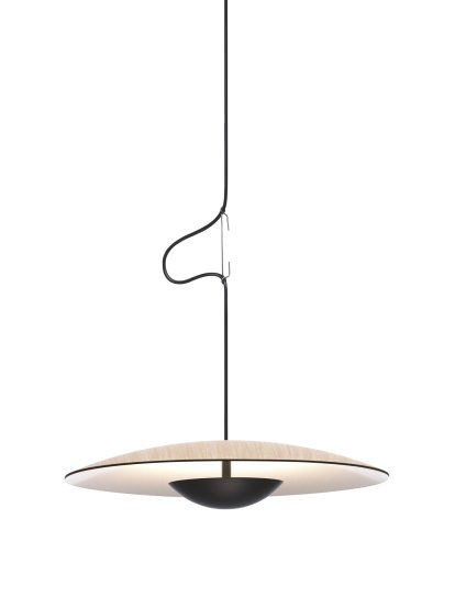 Ginger Pendant Lamp, Ø 42 cm, Oak