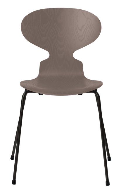 Ant Chair 3101 New Colours, Coloured ash, Deep clay, Black