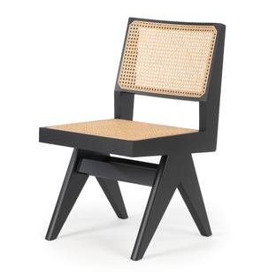 Capitol Complex Chair, Oak stained black, Without armrests