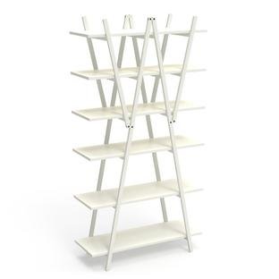 Nuvola Rossa Shelf, Beech, white lacquered