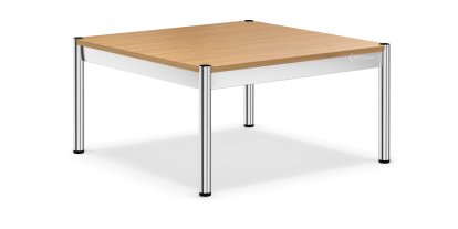 USM Haller Coffee Table, 75 x 75 cm, Wood, Natural oiled oak