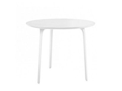 First Table, Ø 80 cm, White