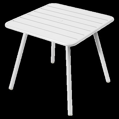 Luxembourg Balcony Table, Cotton white