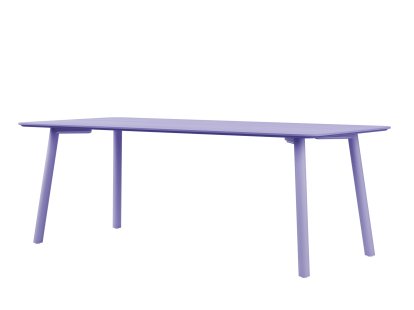 Meyer Color Dining Table, 200 x 92 cm, Lilac ash