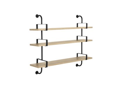 Démon Shelf, W 155 x H 105 cm, Natural oak