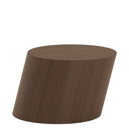 Tilt Coffee Table, Wood, Dark smoked oak